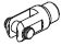 Link to piston rod clevis Y for cylinders series MCKMB
