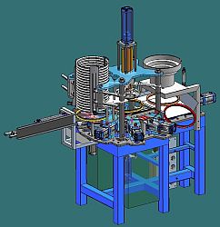 Machine for assembly of rings